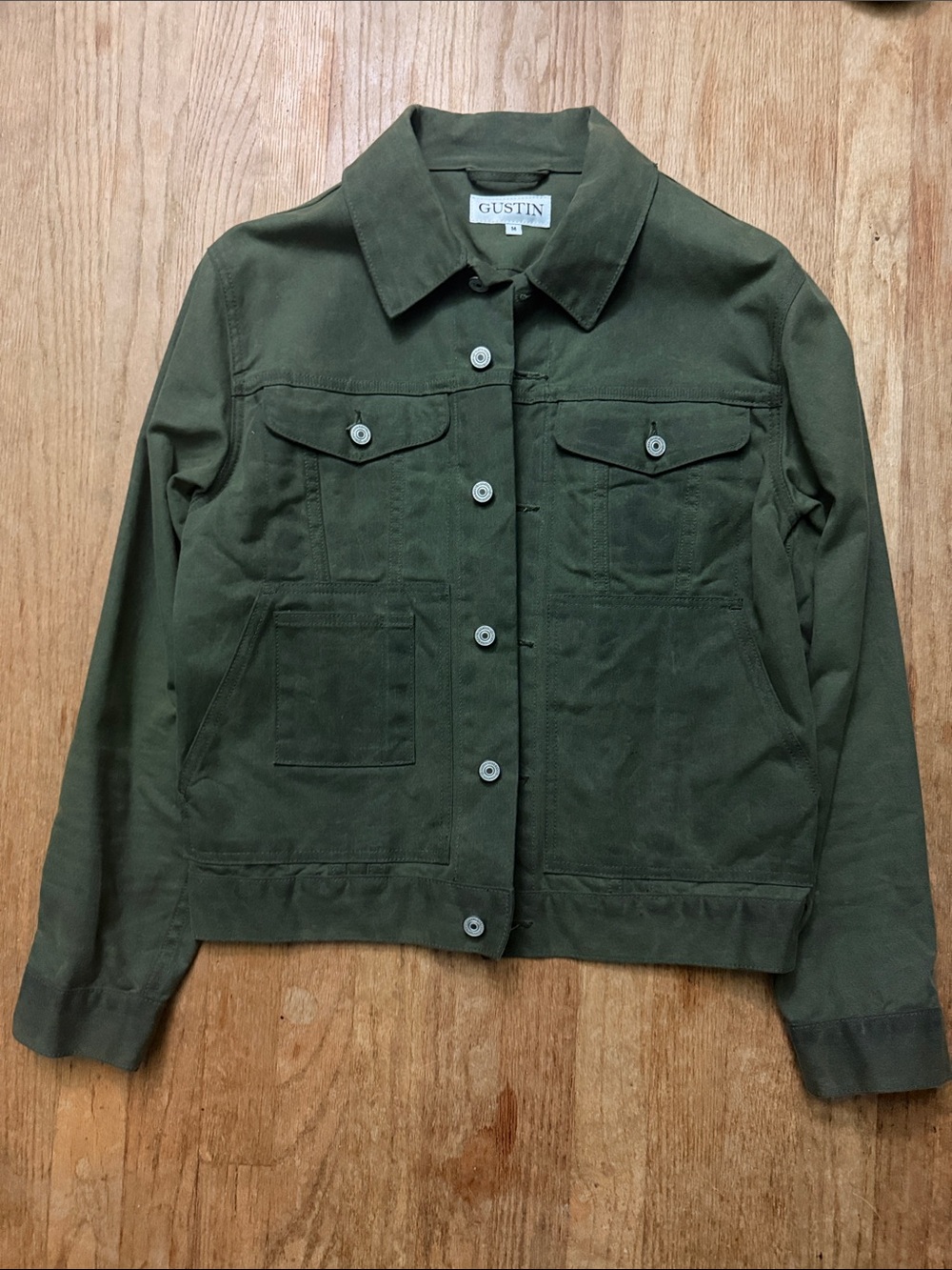 Gustin Olive Green Workwear Jacket